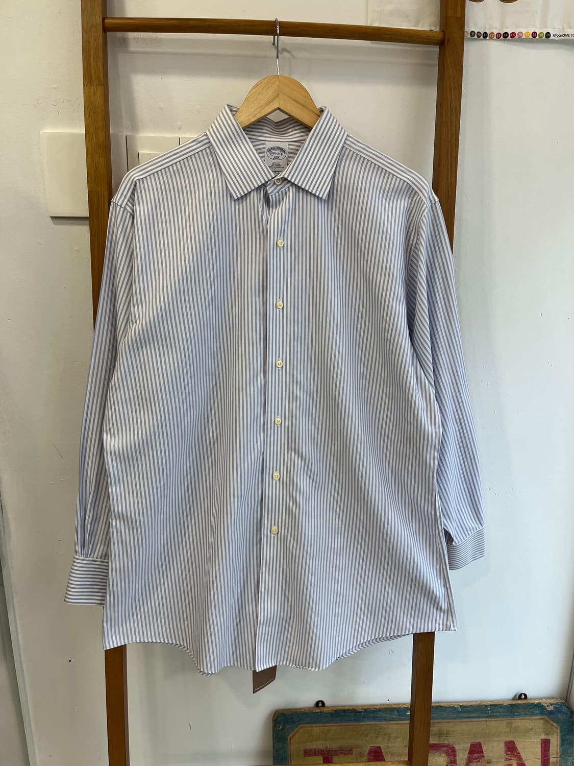 브룩스 브라더스 스트라이프 셔츠 상품이미지1