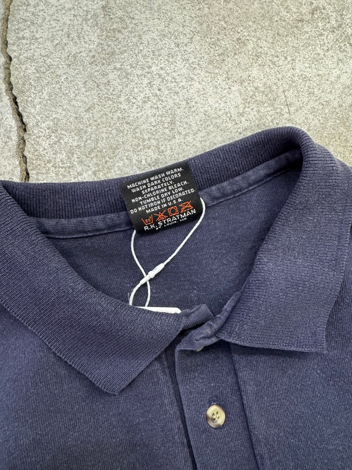 90s 할리데이비슨 이글 코튼 카라티셔츠 상품이미지5