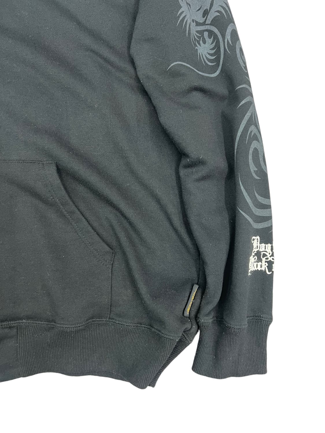 Dog Town black dragon hoodie zip 상품이미지5