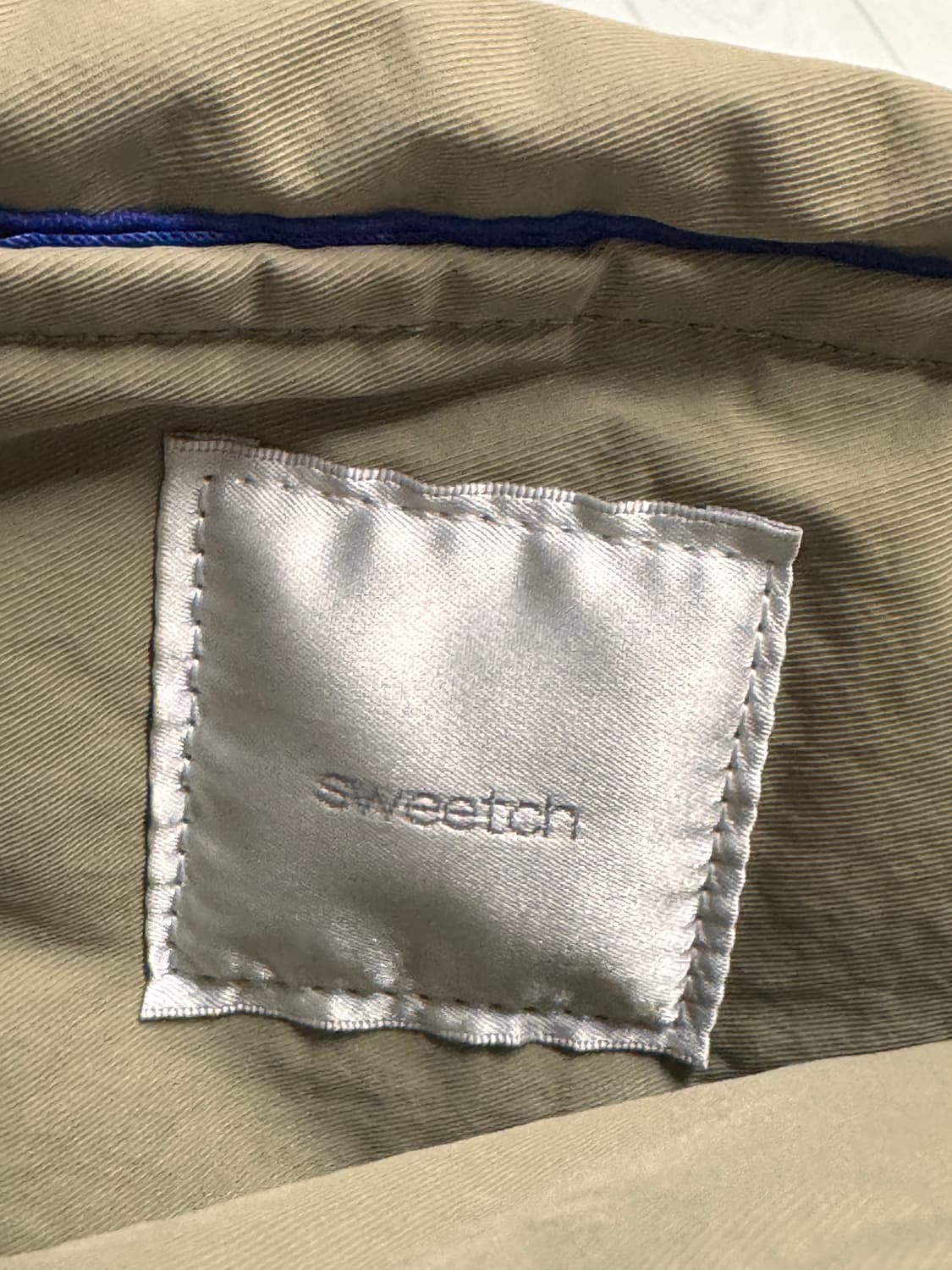 스위치 CROSS 005 S 나일론 크로스백 베이지 상품이미지5