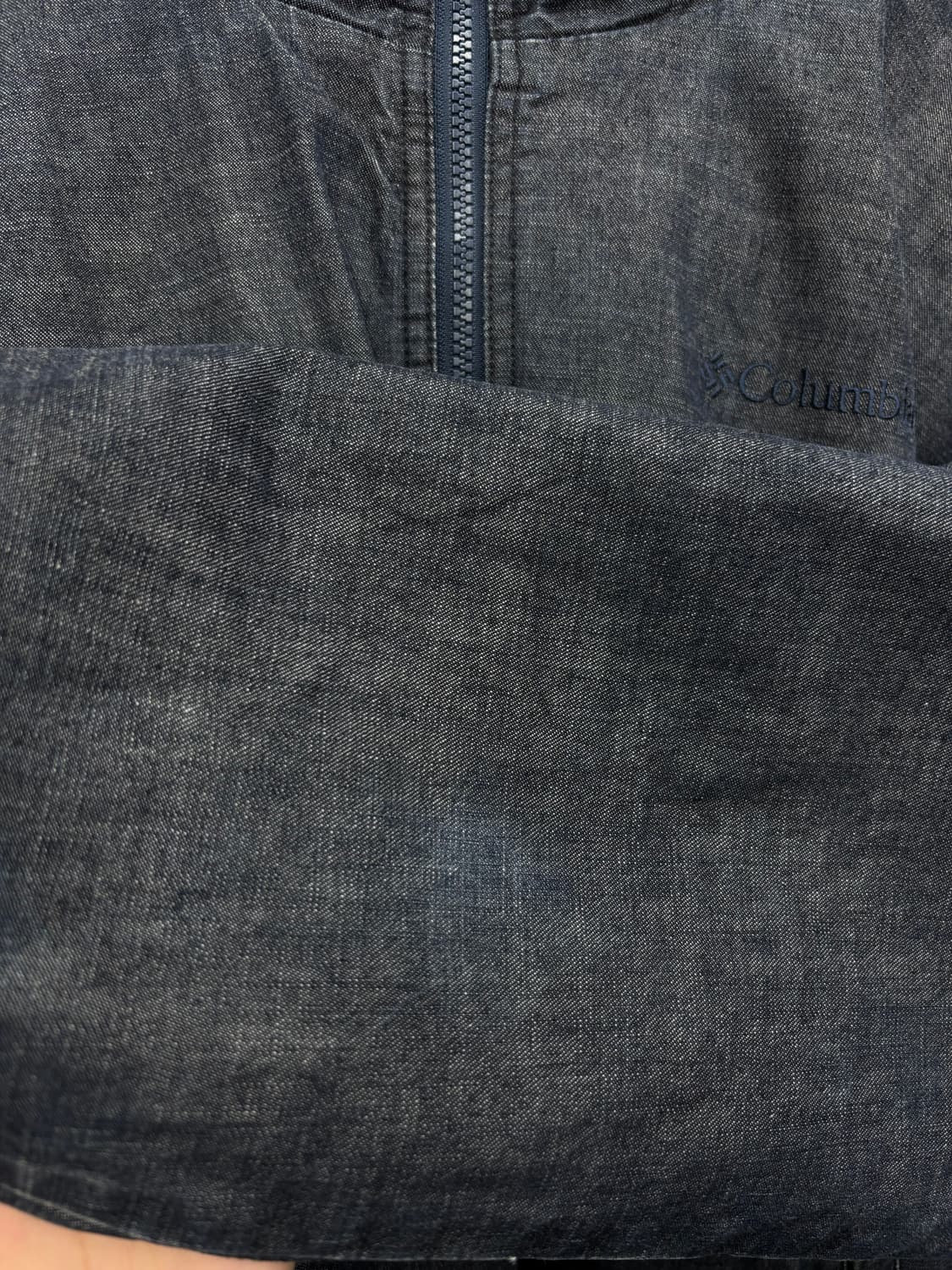 JPN 콜롬비아 데님 하이넥 점퍼 상품이미지6