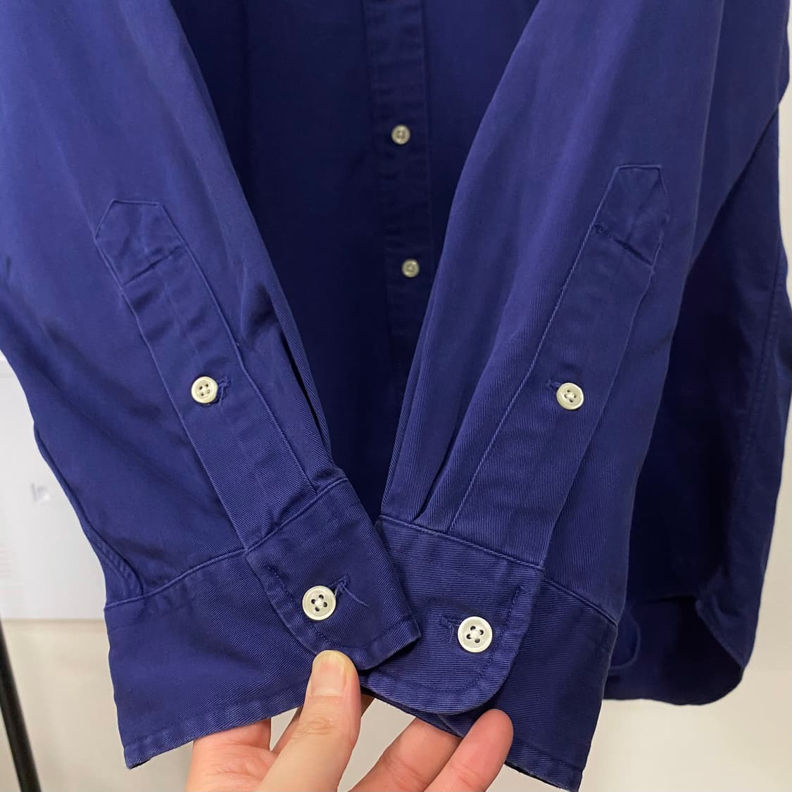 폴로 랄프로렌 빅사이즈 코튼 셔츠 상품이미지5