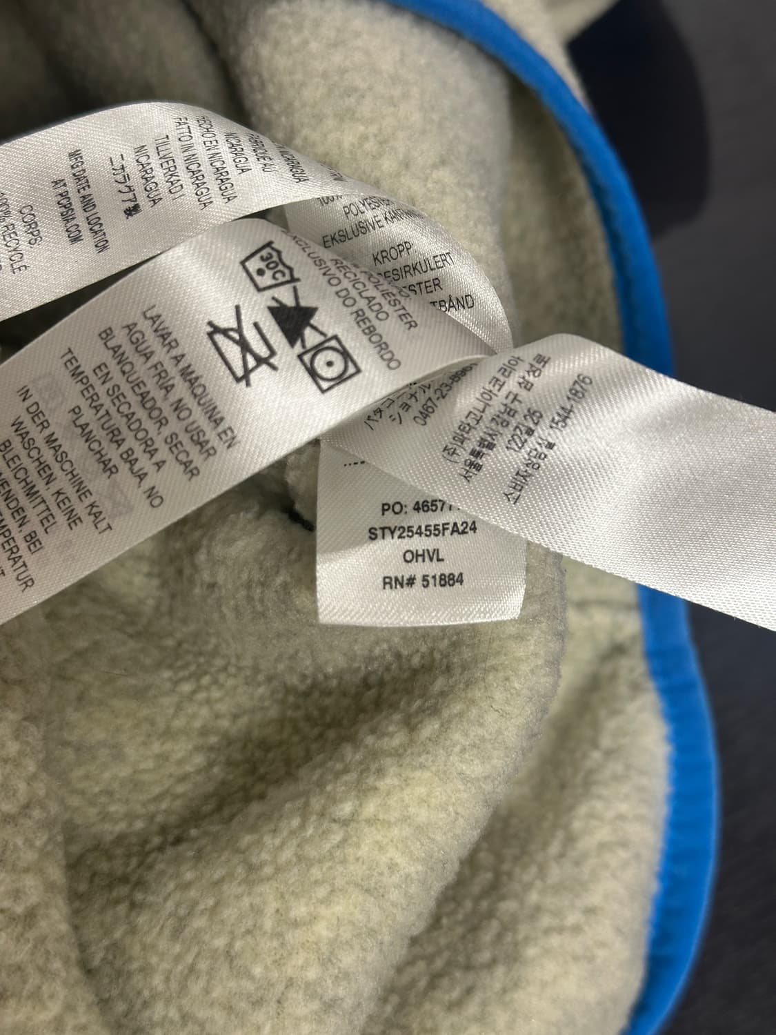 파타고니아 신칠라 오트밀 헤더 베셀 블루 L 상품이미지8