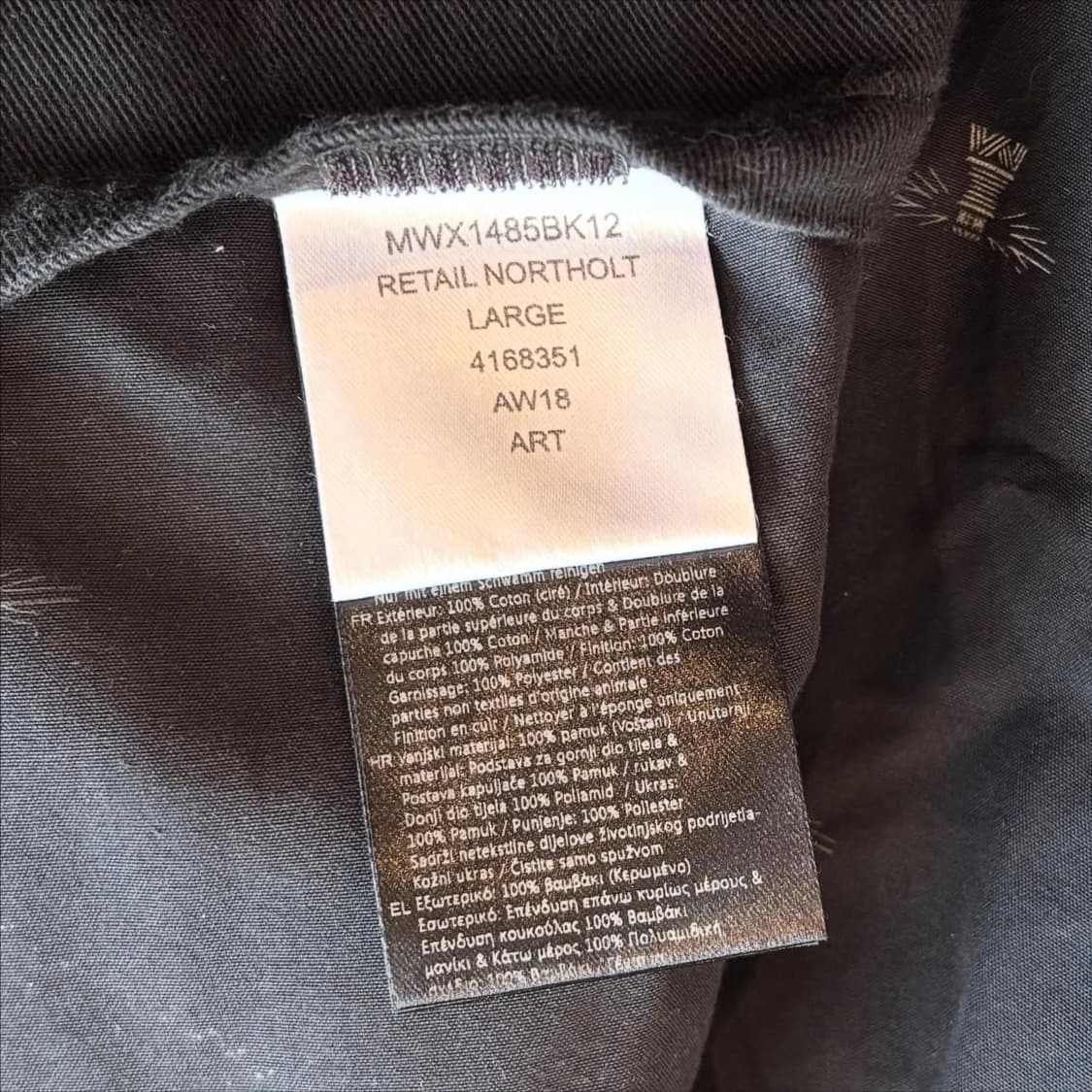 바버 northolt 왁스 자켓 상품이미지9