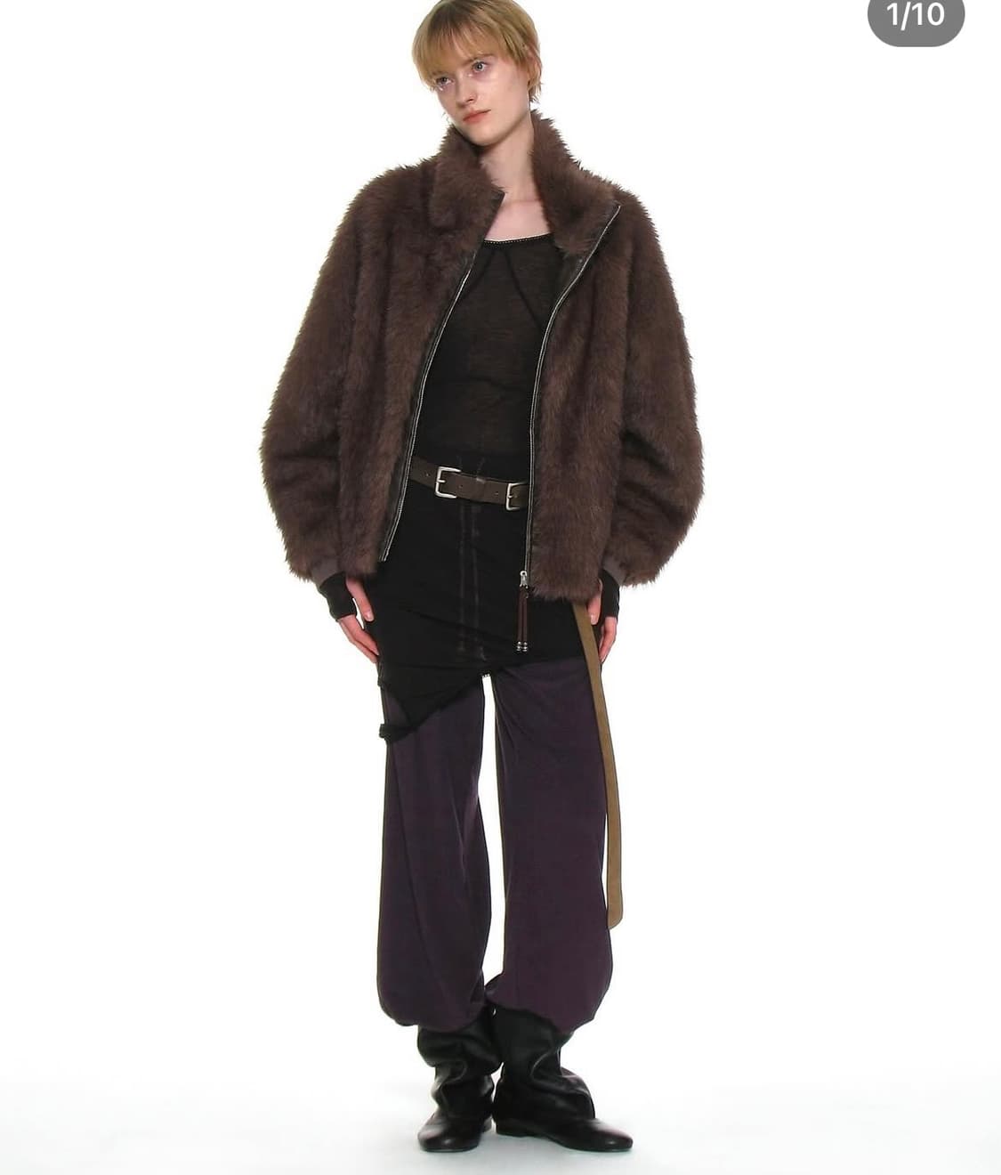 파르티멘토 우먼 퍼 자켓 상품이미지3