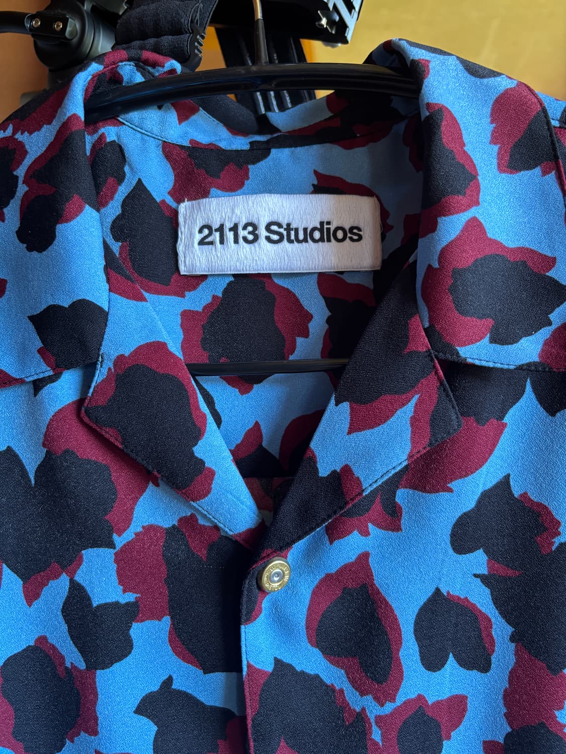 (2113studio)  레오파드 반팔셔츠 상품이미지2