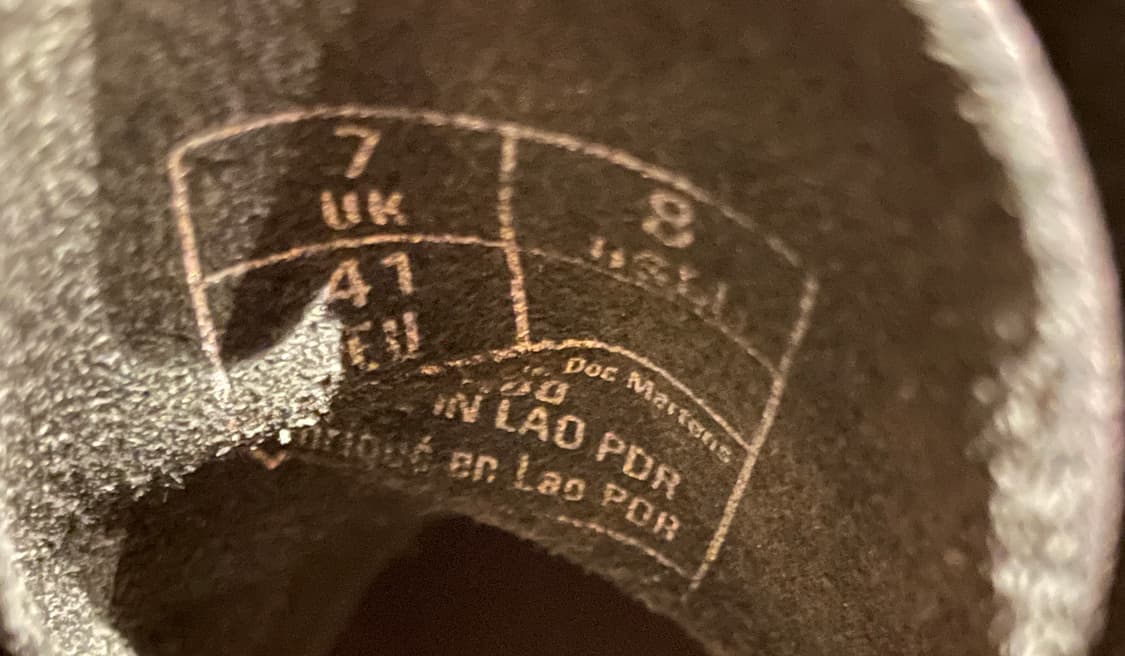 닥터마틴 1460 부츠 260mm 상품이미지6