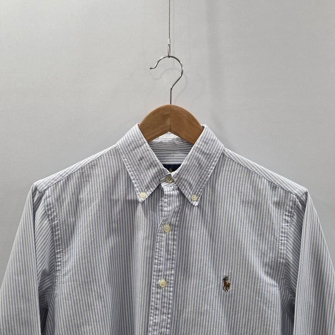 폴로랄프로렌 버튼다운 스트라이프 옥스포드 셔츠 S 상품이미지2
