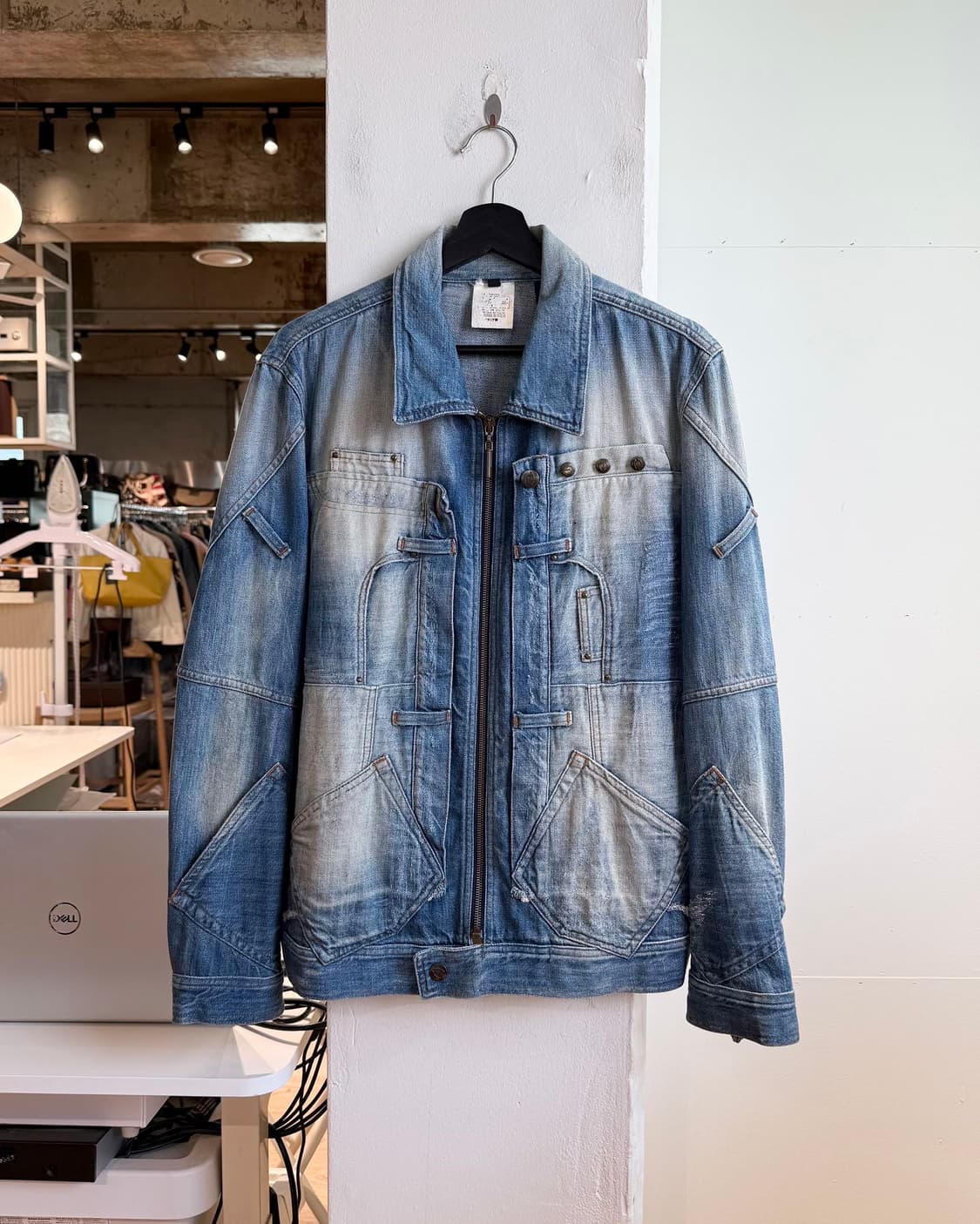 로베르토 카발리 데님 멀티포켓 자켓 상품이미지1