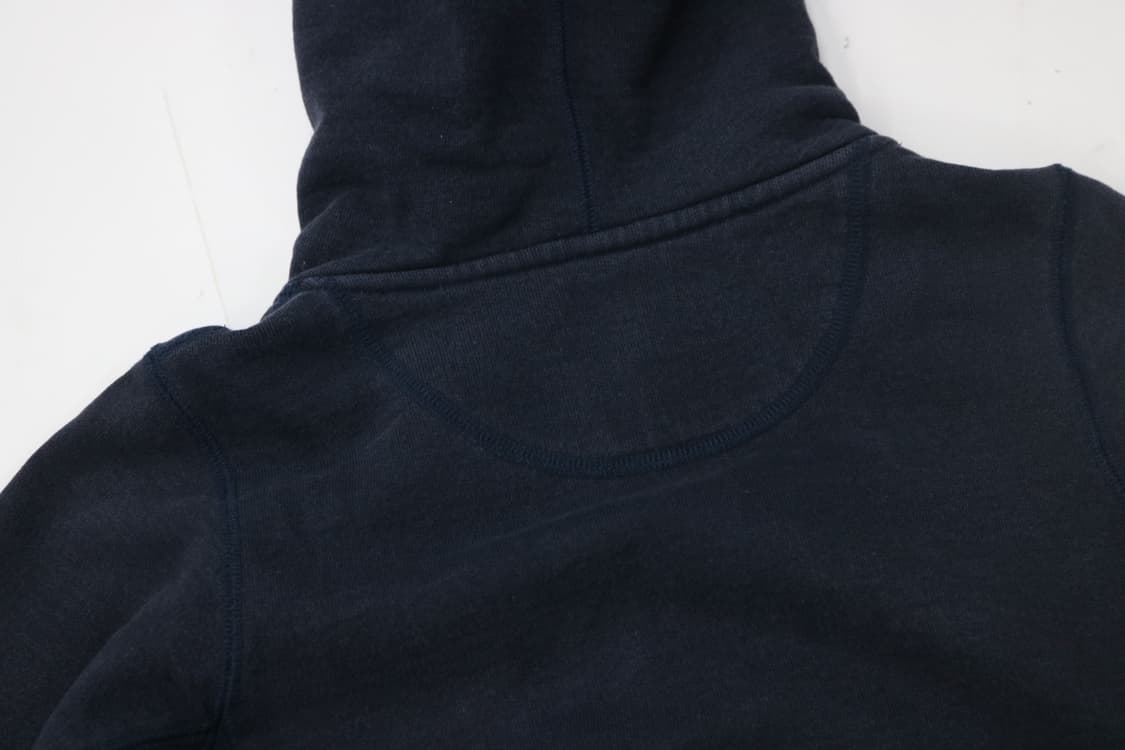 루루온더브릿지 빈티지 네이비 풀집업 후드 (M) 상품이미지7