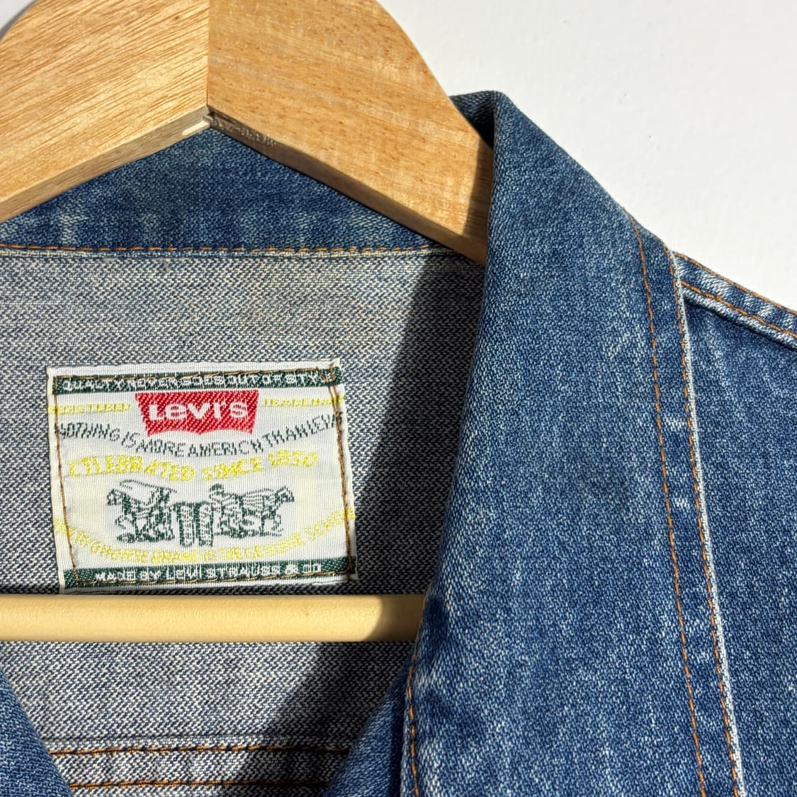 리바이스 클래식 인디고 데님 자켓 상품이미지3