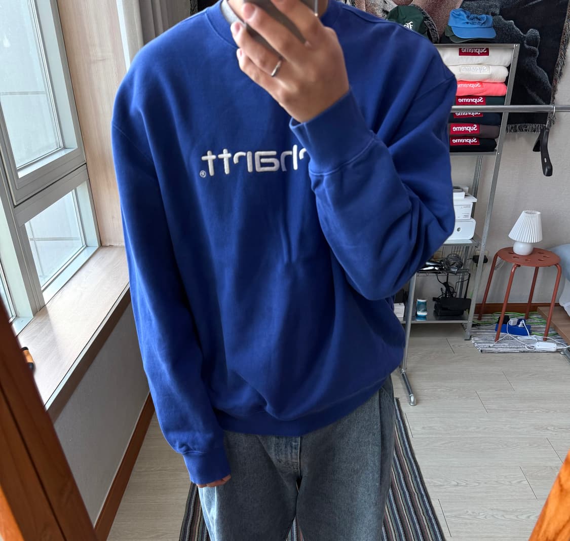 칼하트 wip 맨투맨 상품이미지1