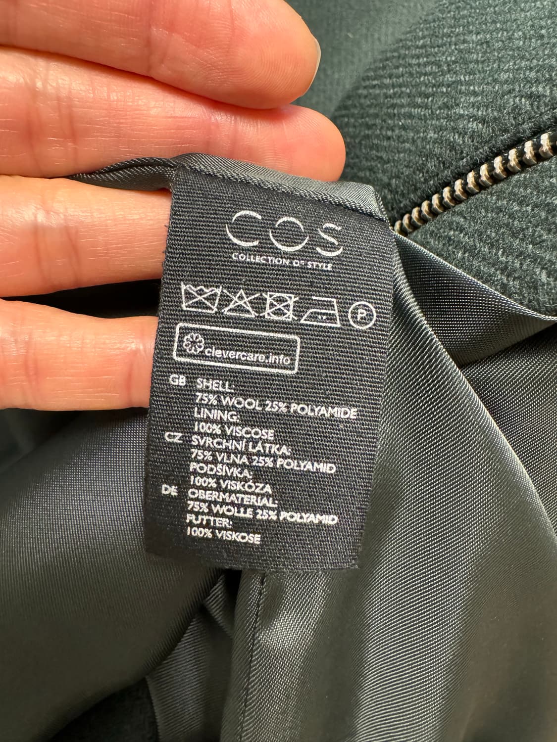 COS 모직 코트 상품이미지8