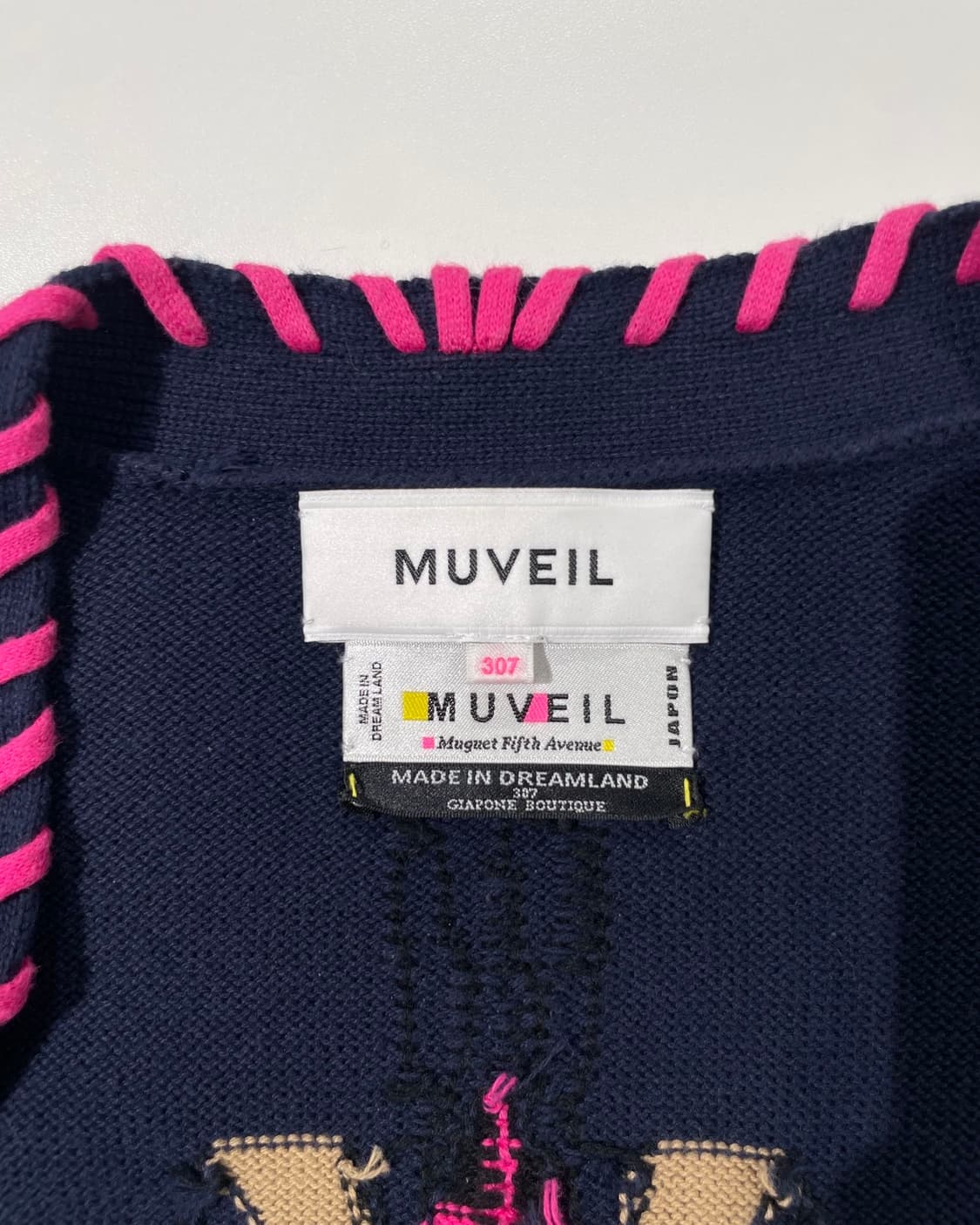 뮤베일 믹스 앨리펀트 캑투스 멕시칸 가디건 상품이미지7