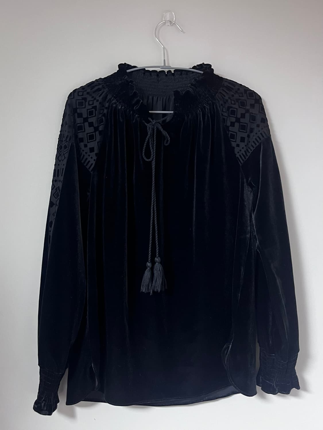 블랙 벨벳 목폴라 고스 고스로리 고딕 공겜여주 갸루 모리 너드 상품이미지2