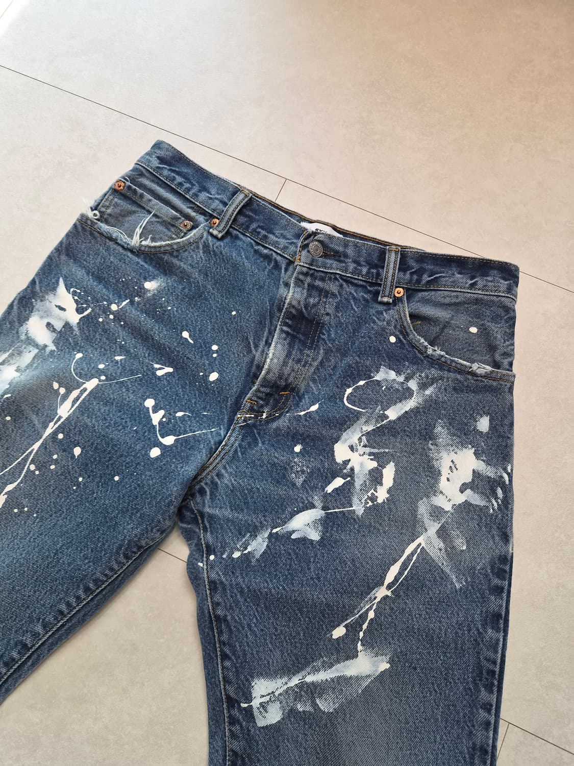 리바이스 517페인팅 커스텀 33x34 상품이미지3