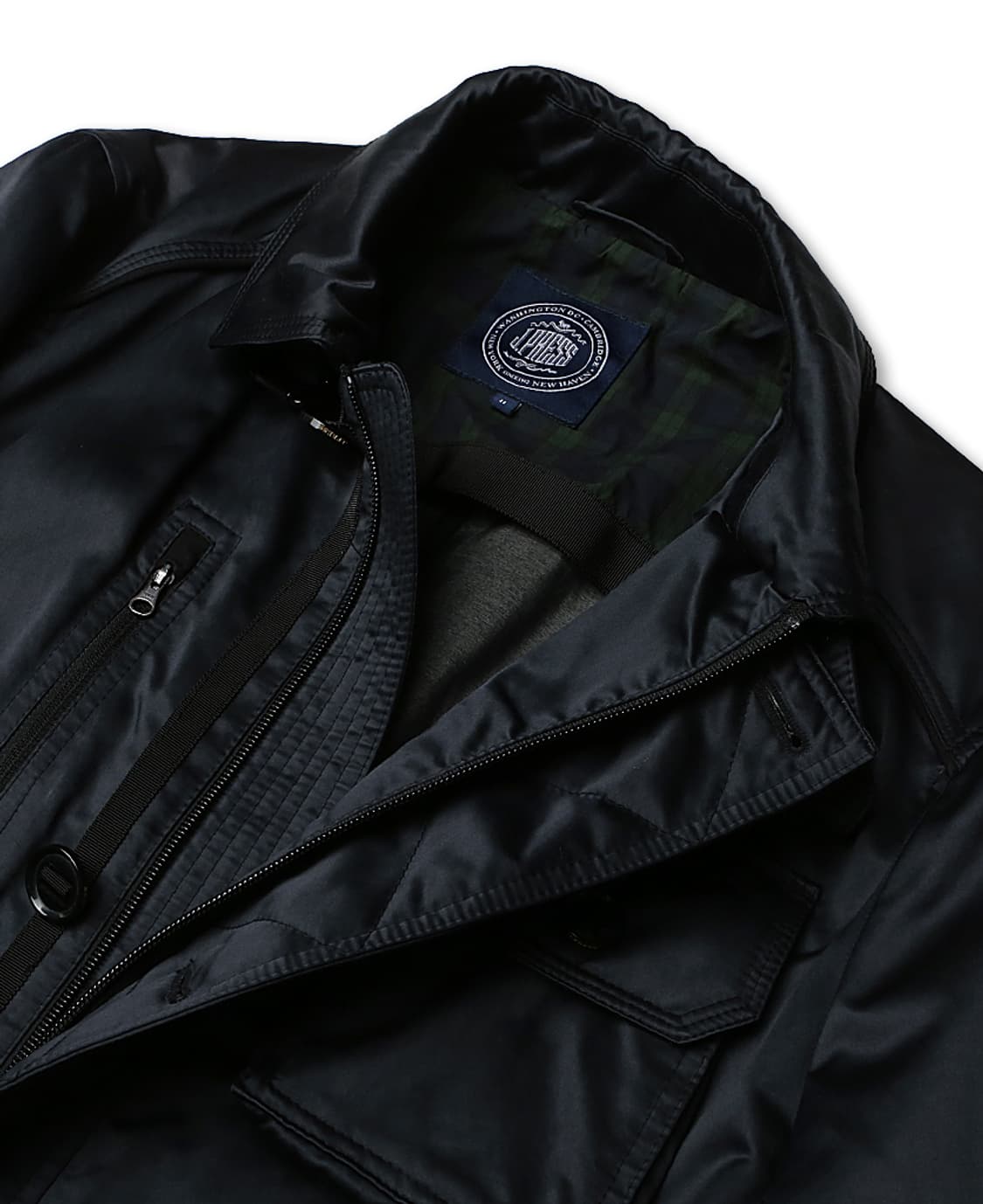 제이프레스 [J. Press] 다크네이비 폴리 큐프라 아메리칸 필드 자켓 상품이미지4