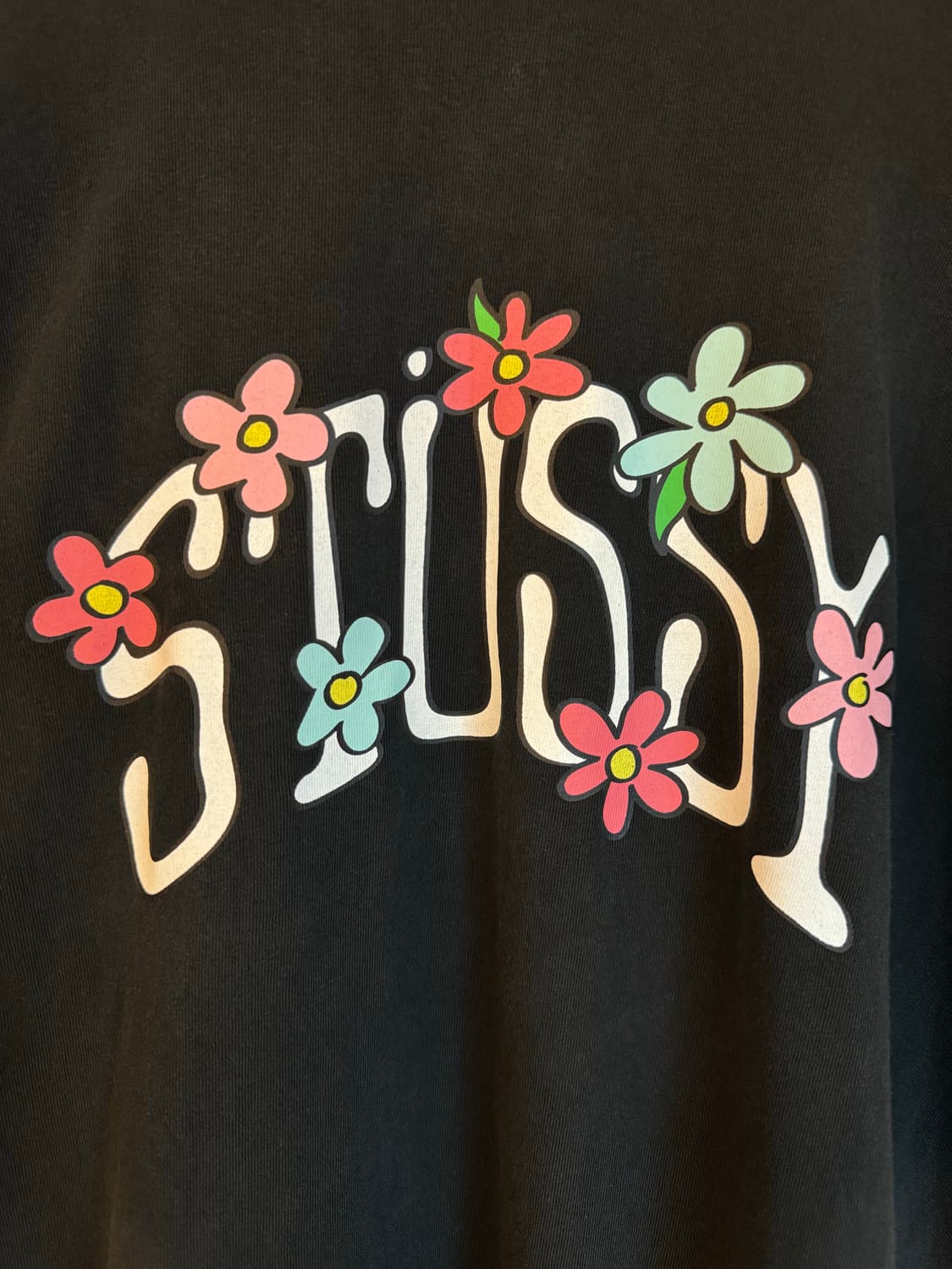 stussy flower t-shirt 상품이미지3