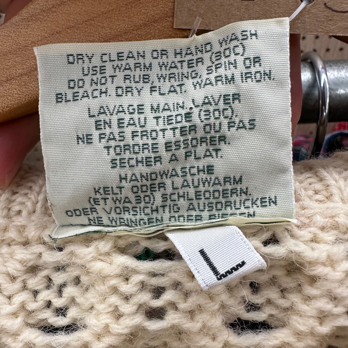 아란 케이블 니트 가디건 상품이미지7