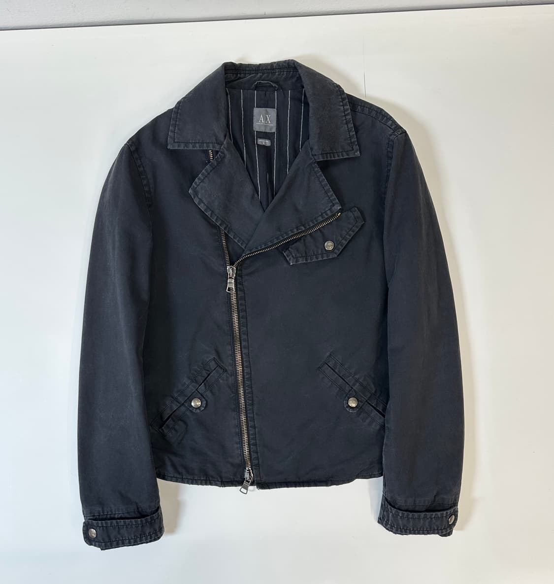 아르마니 2way 지퍼 워싱 자켓 상품이미지1