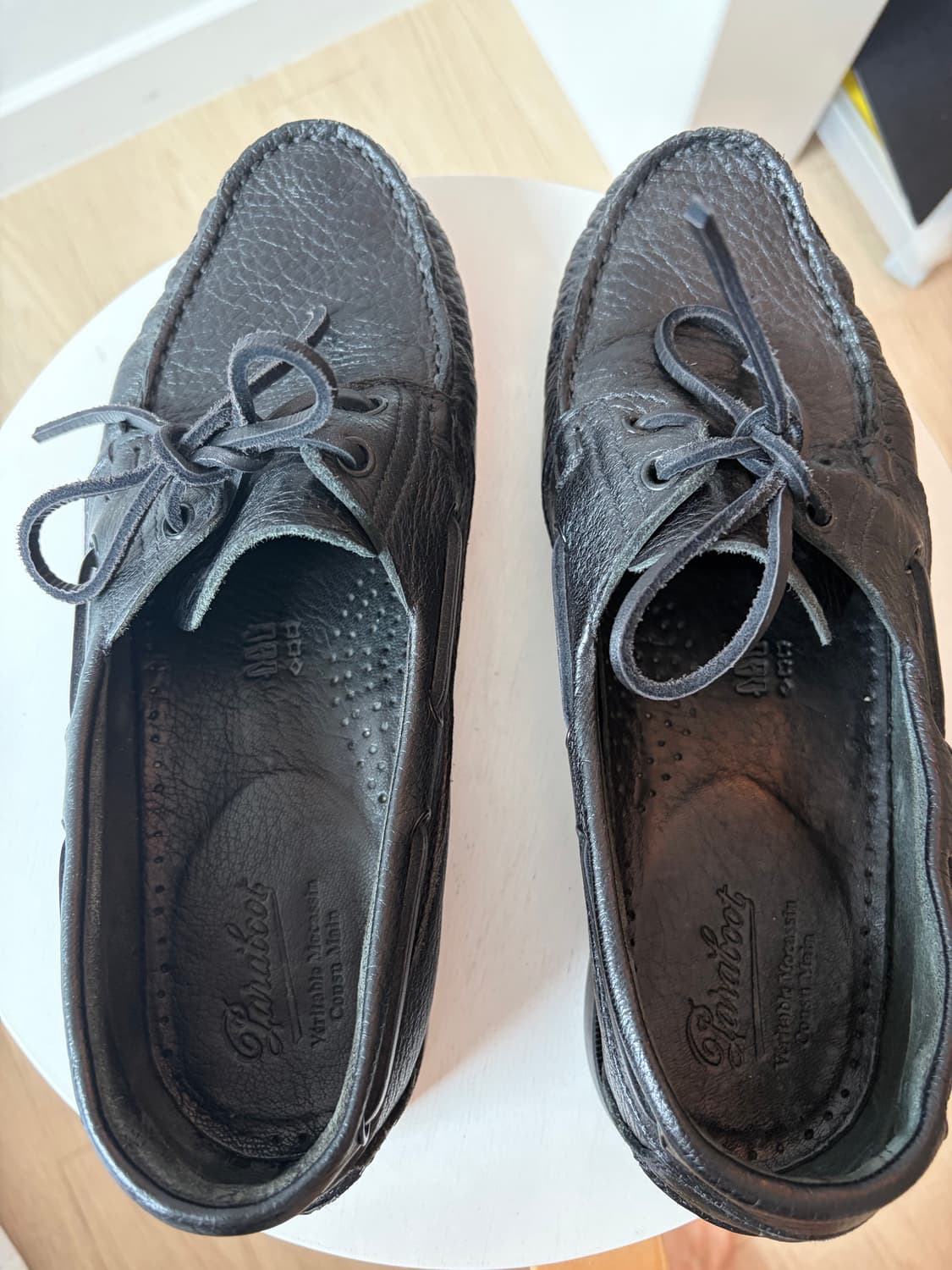Paraboot 바스 barth 블랙 그레인 상품이미지5