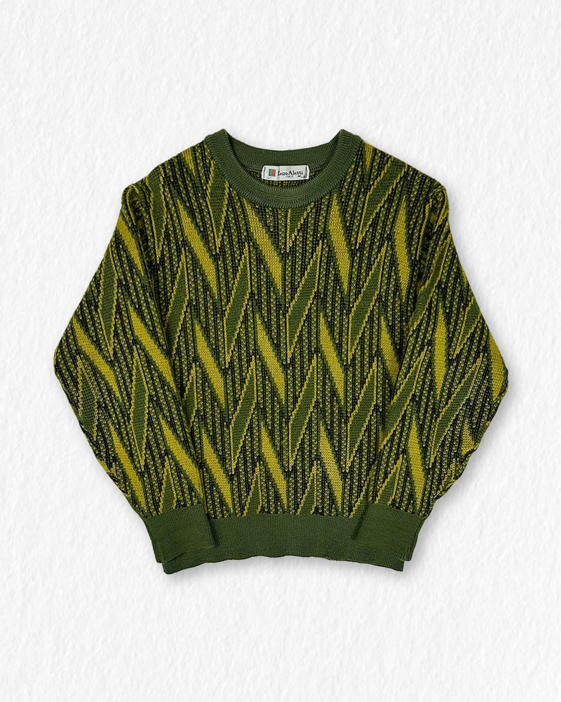 엔초알레띠 빈티지 케이블 니트 상품이미지1