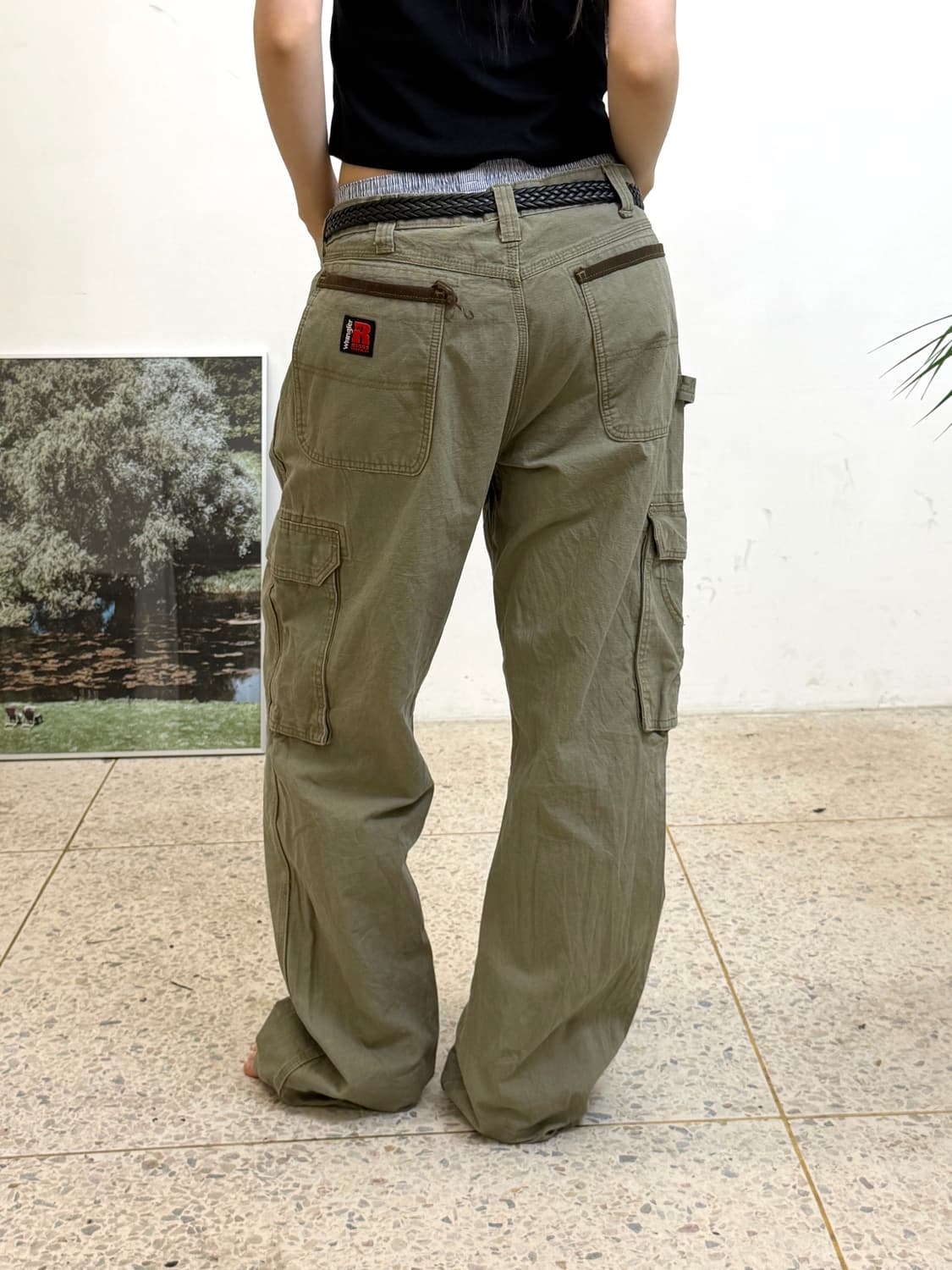 WRANGLER 리그스 워크웨어 립스탑 레인저 팬츠 상품이미지5