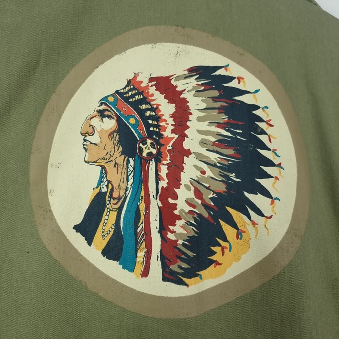 [데님앤서플라이] 인디언 그래픽 밀리터리 M65 필드 야상 P01442 상품이미지8