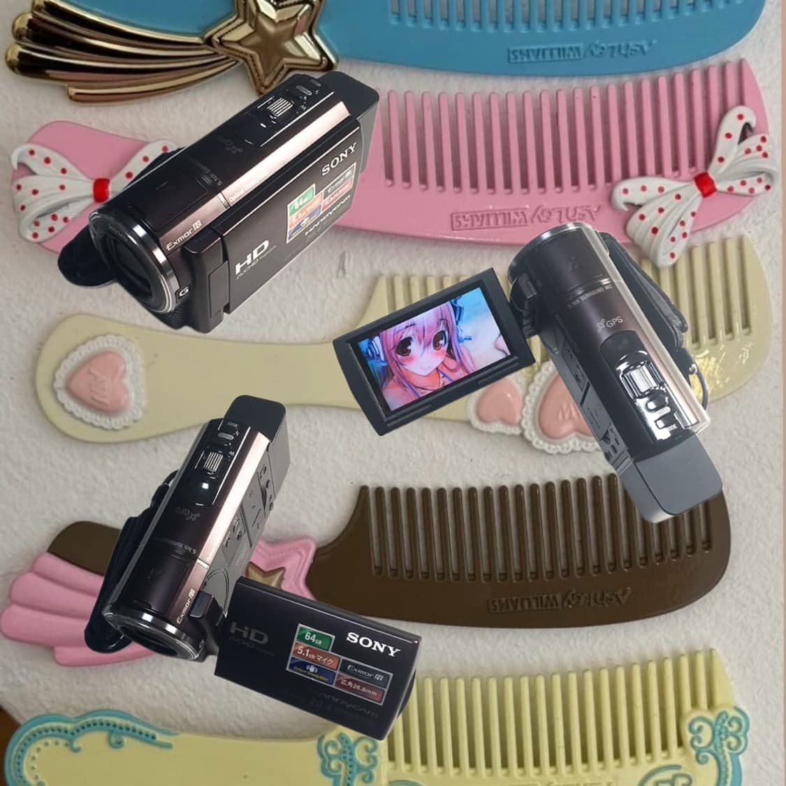 [영화색감풀박스]소니 Sony HDR-CX590V 빈티지캠코더 브라운  상품이미지1