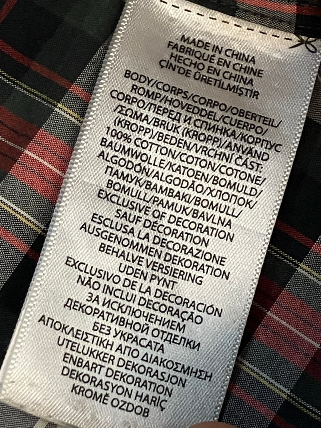 폴로 랄프로렌 체크 셔츠 블랙 L #csz2015 상품이미지6