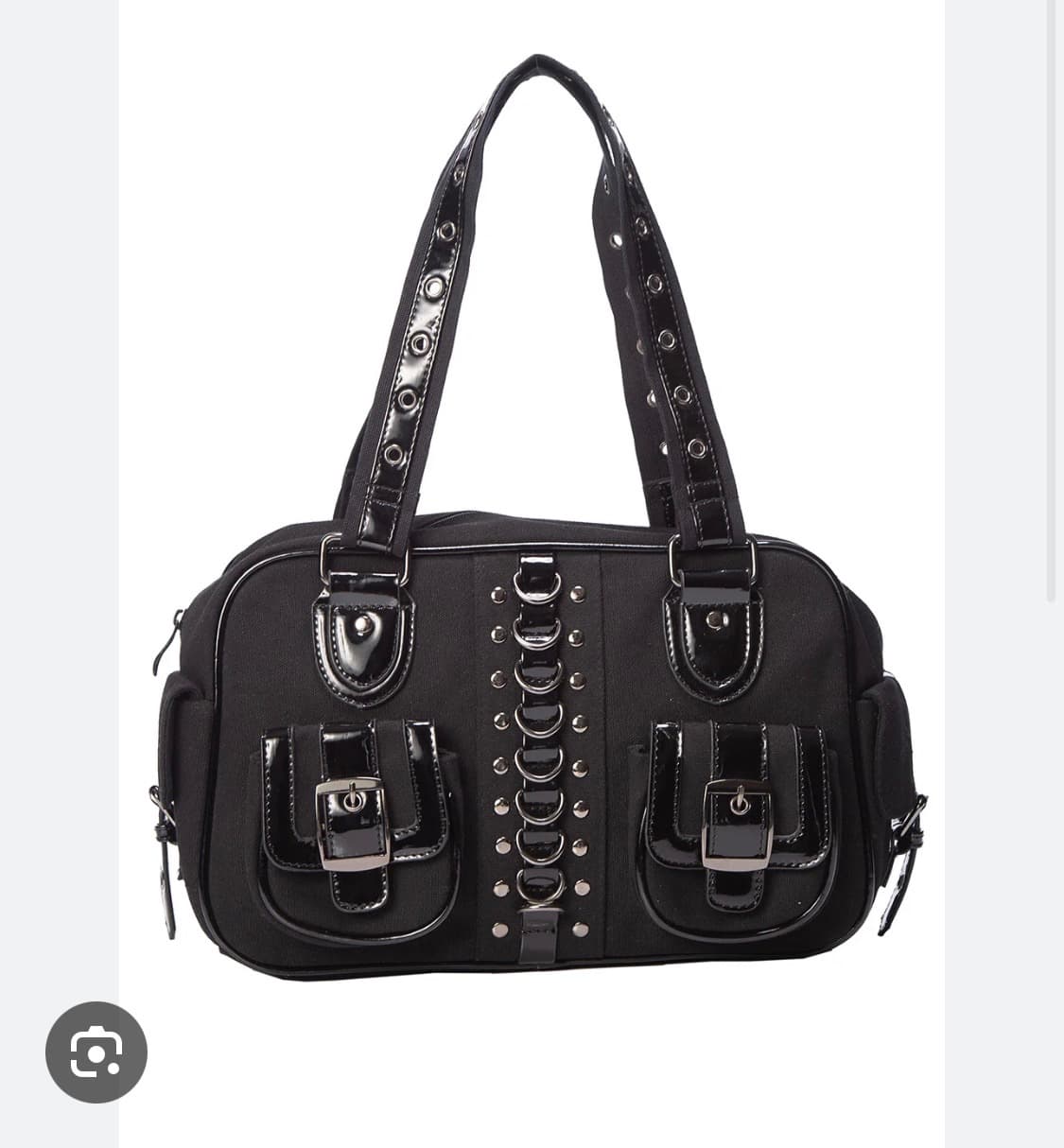 banned bondage style studded shoulderbag 상품이미지1