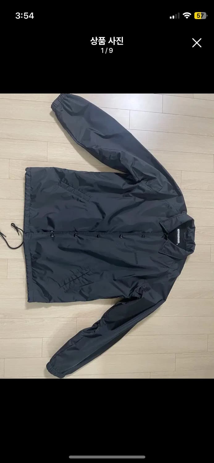 네이버후드 코치자켓 블랙 L 상품이미지1