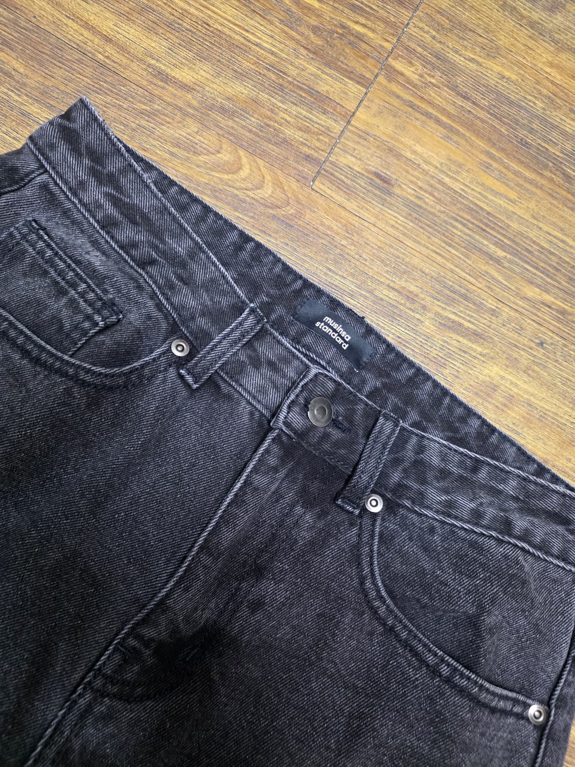 무탠다드 블랙데님 상품이미지2