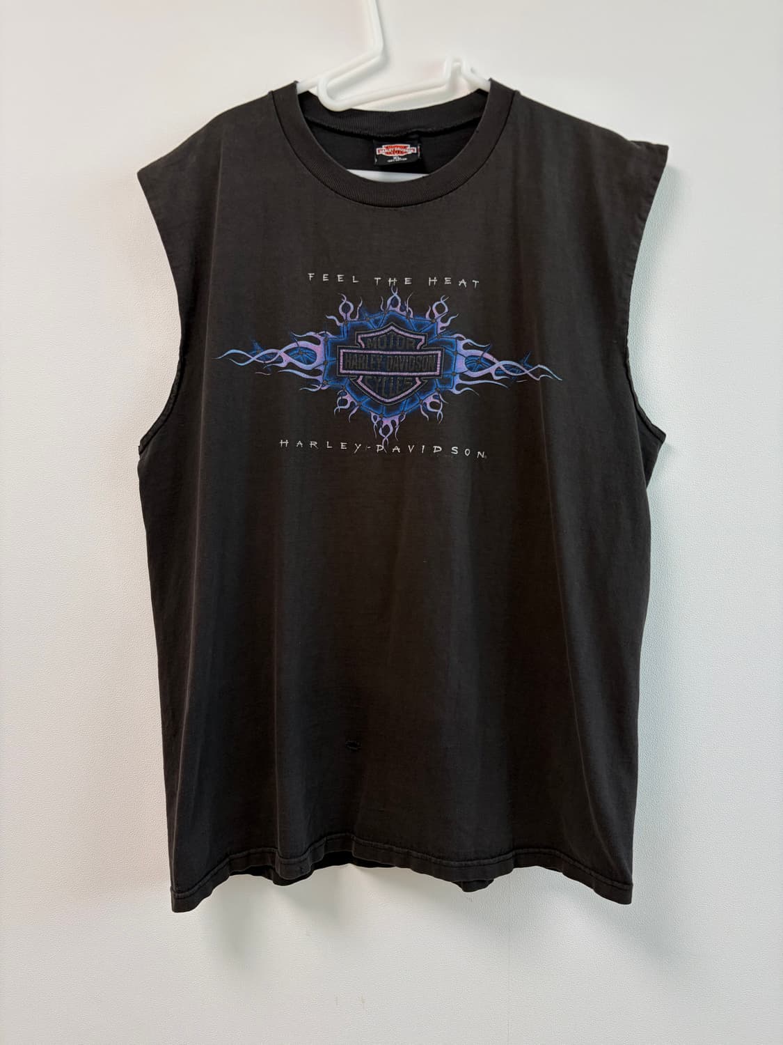 [MADE IN USA] 아카이브 할리데이비슨 빈티지 슬리브리스 민소매 상품이미지1