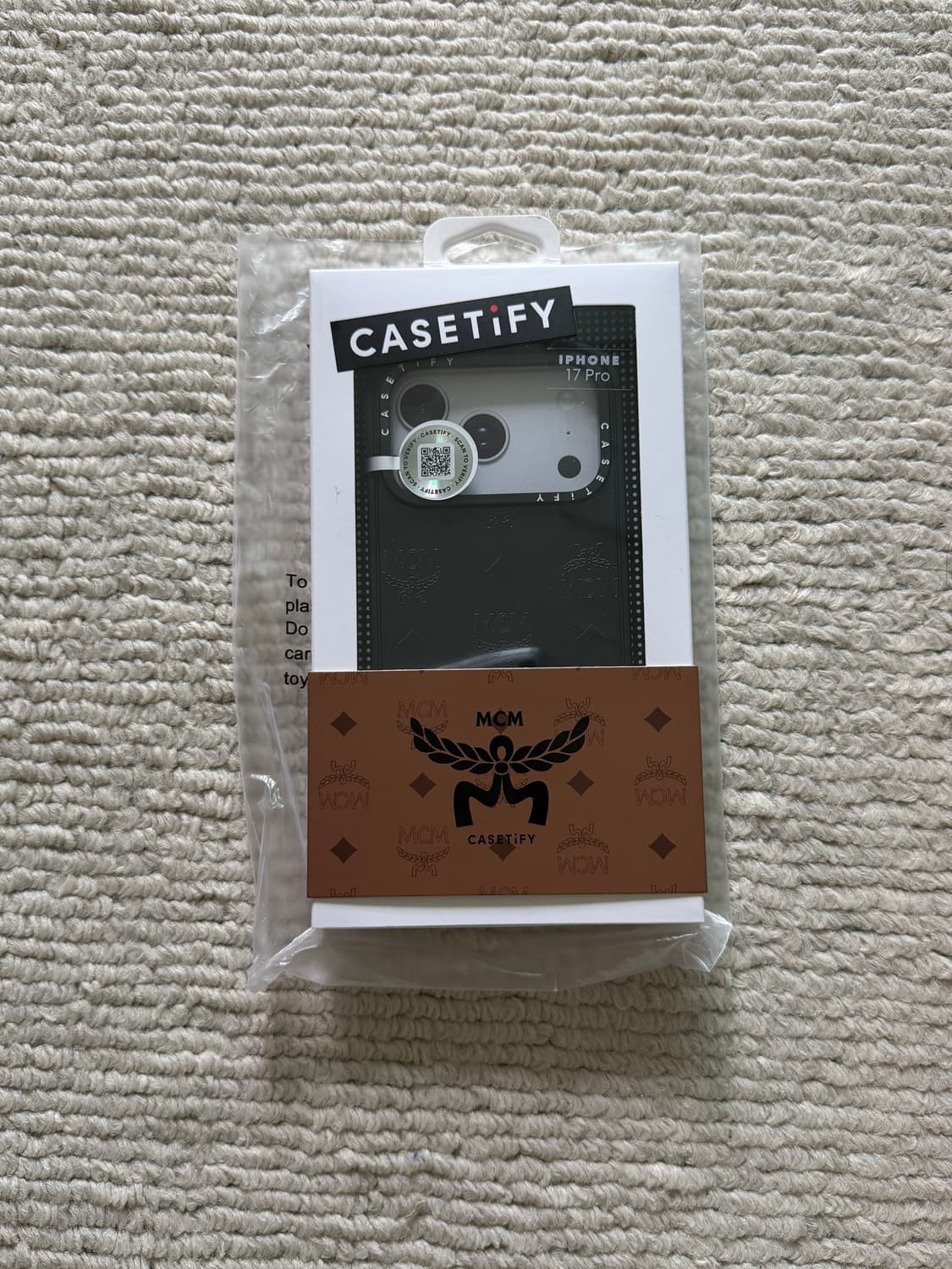  (새상품) MCM X CASETIFY 모노그램 케이스 상품이미지2