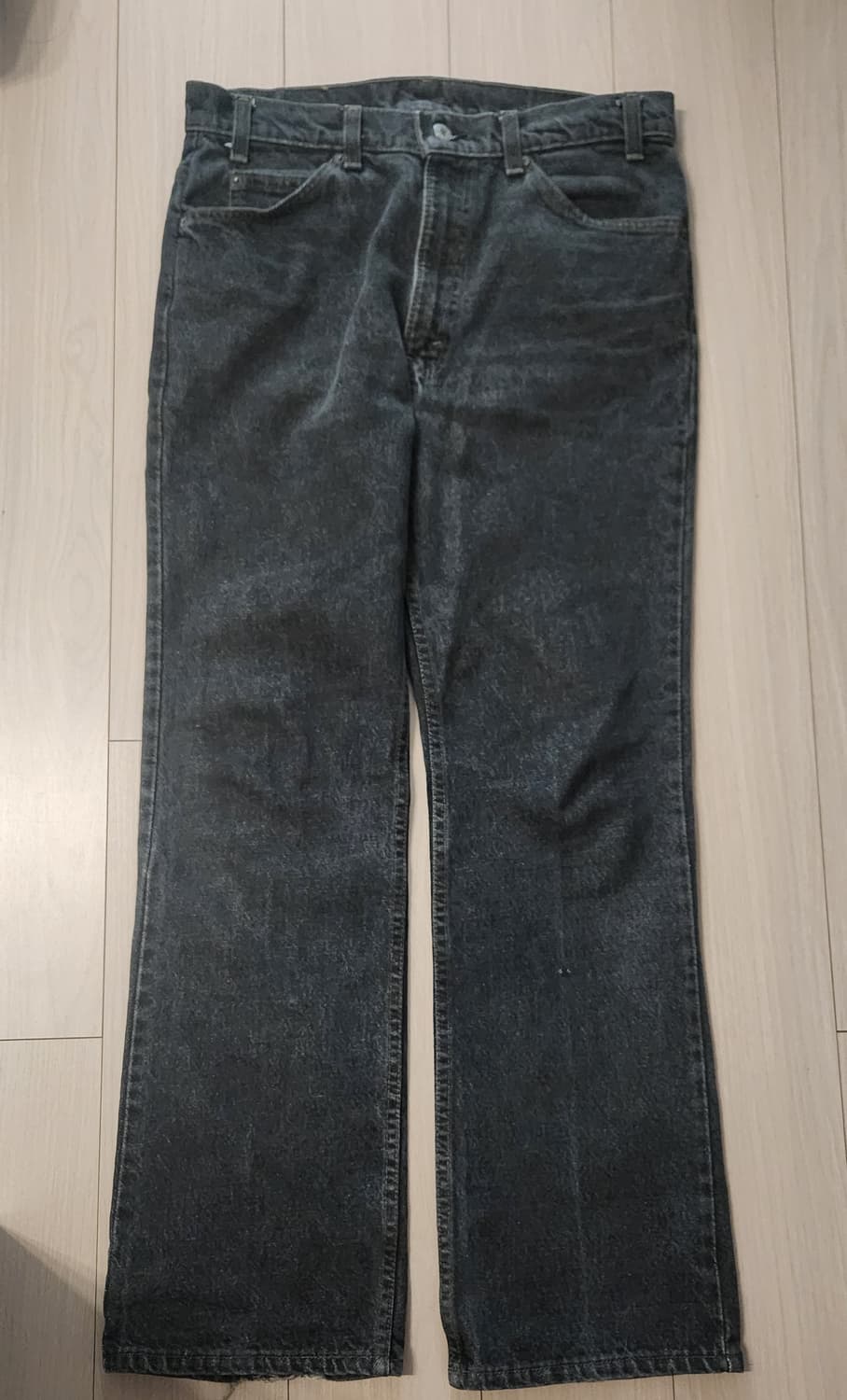 Levi's 517 블랙 34x30,USA메이드 상품이미지1