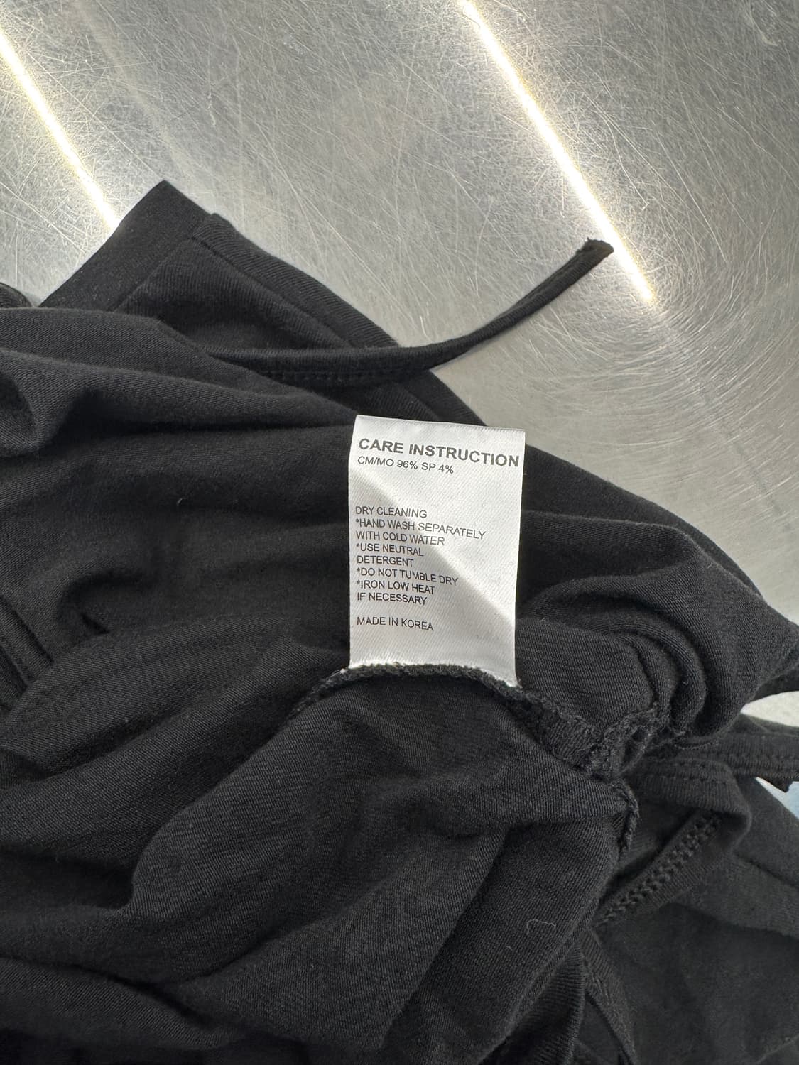 윤세 스트링 롱슬리브 상품이미지3