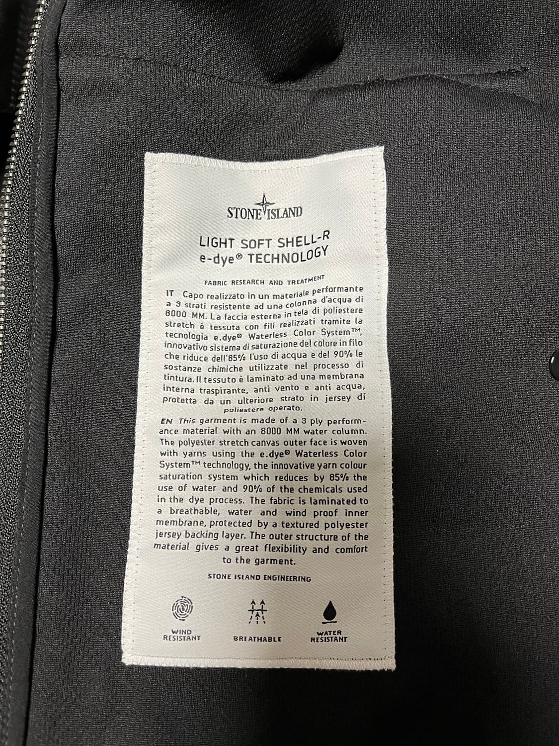 [21ss/Ssize] 스톤아일랜드 소프트쉘 상품이미지4