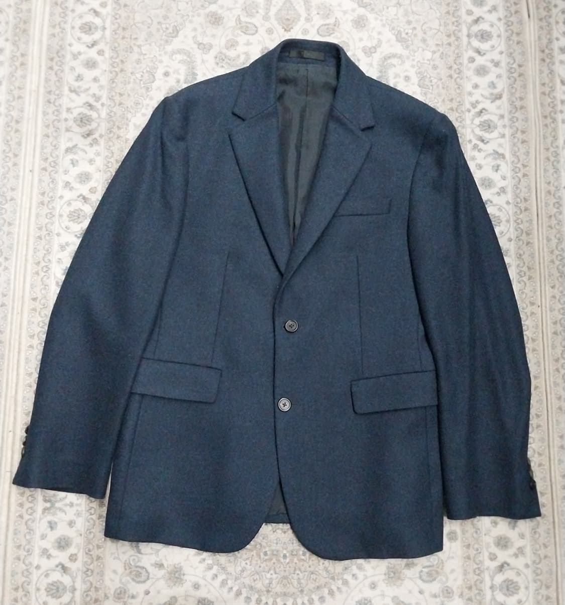 TiME 진네이비 콜롬보 이태리 캐시미어 울 블레이져 100 상품이미지1