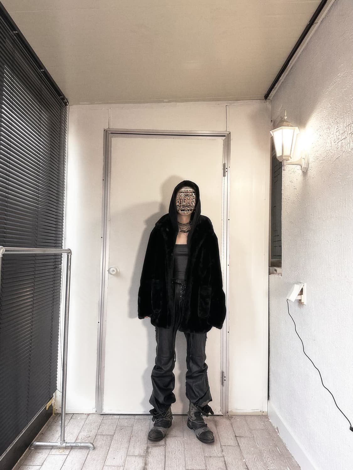 ROKET x LUNCH fake fur jacket 상품이미지1