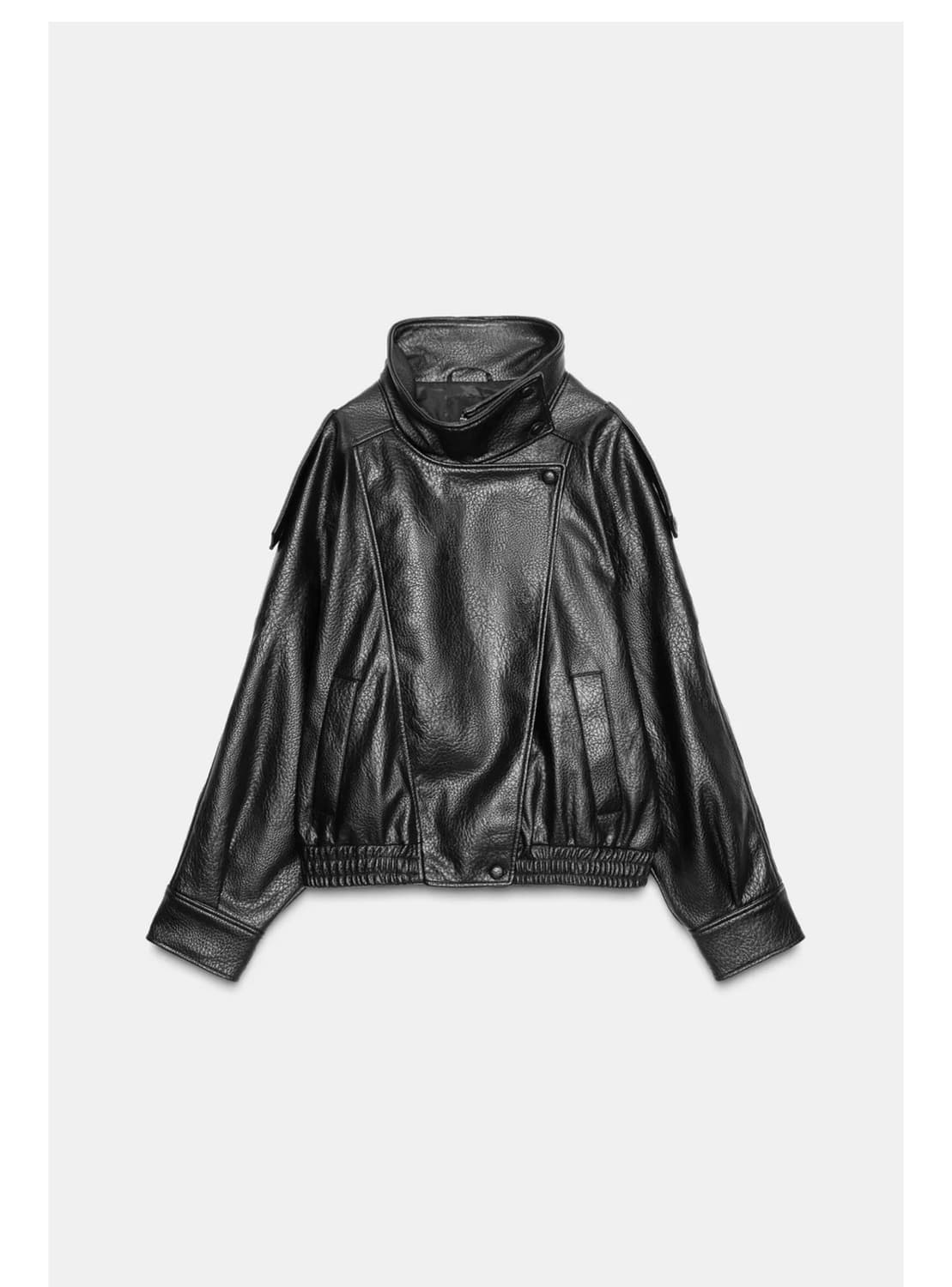 자라 페이크 레더 자켓 새상품  상품이미지1