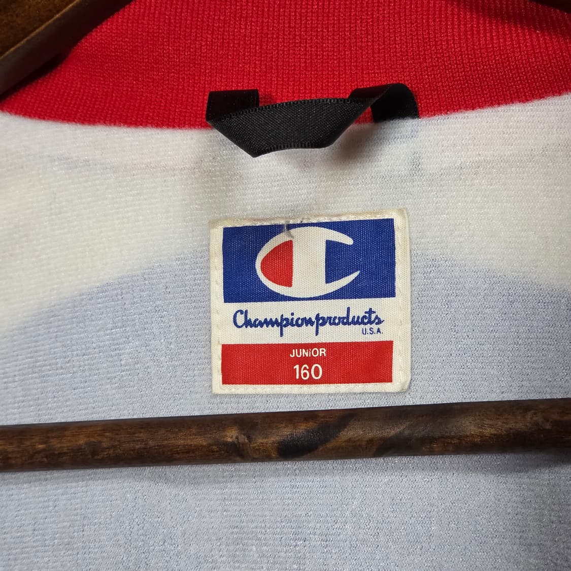 JPN 챔피온 블루 레드 올드스쿨 바람막이 상품이미지9