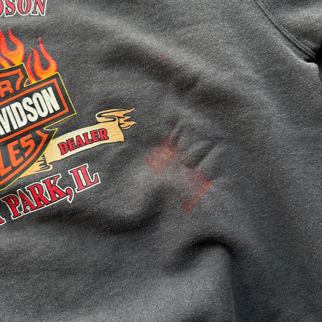 00s 할리 데이비슨 모터사이클 이글 스웻셔츠 상품이미지6