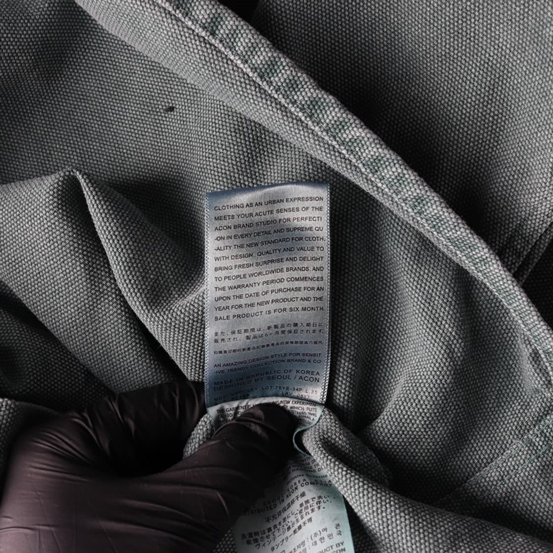 ACON 피그먼트 셔츠 상품이미지7