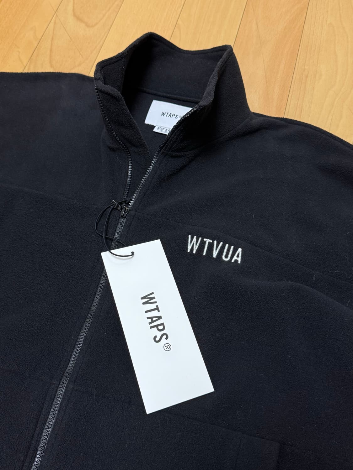 [XL] 더블탭스 포레스터 후리스 블랙 20AW 상품이미지2
