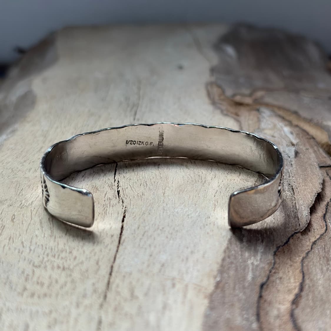 [네이티브 아메리칸] 썬버스트 커프 12KGF Sterling Silve 상품이미지3