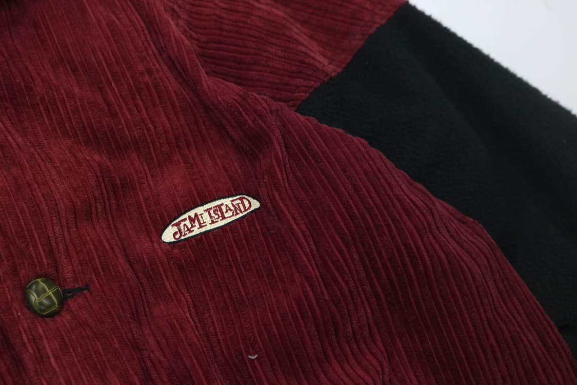 JAMI ISLAND 자미 아일랜드 빈티지 골덴 배색 퀼팅 자켓 상품이미지6