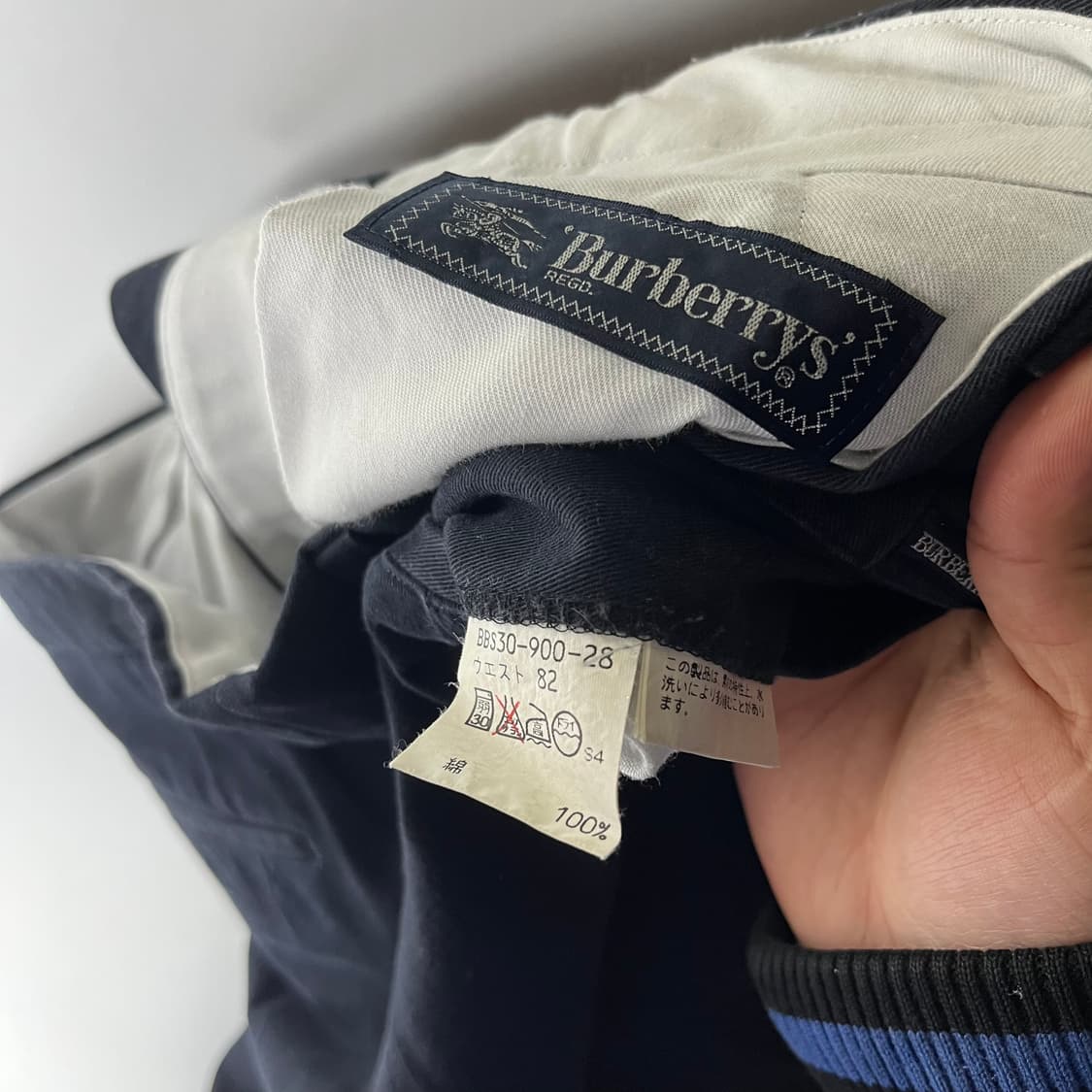 [Burberry] 버버리 재팬 투턱 치노팬츠 상품이미지5