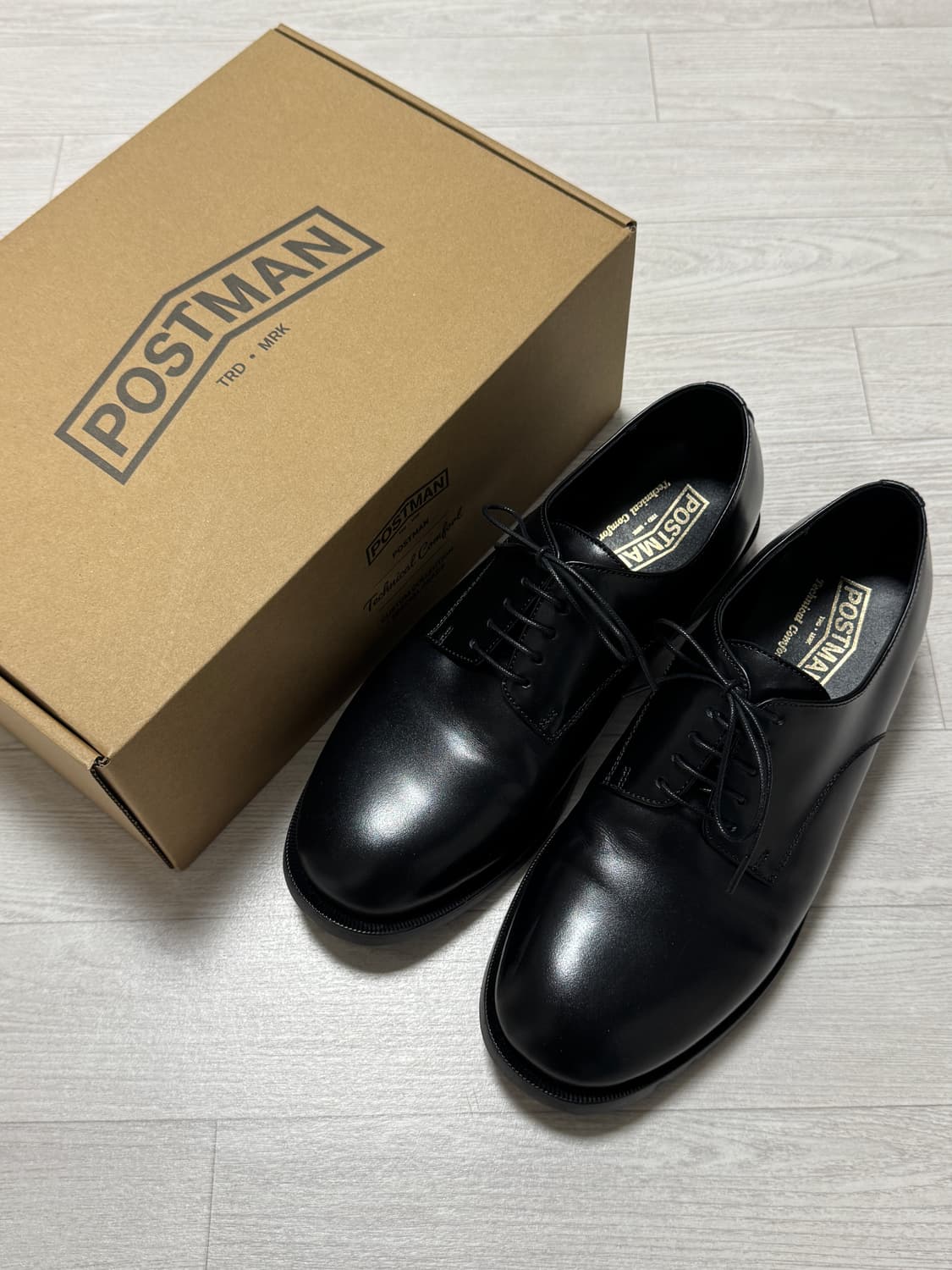 포스트맨 T-3 더비 블랙 270 상품이미지1