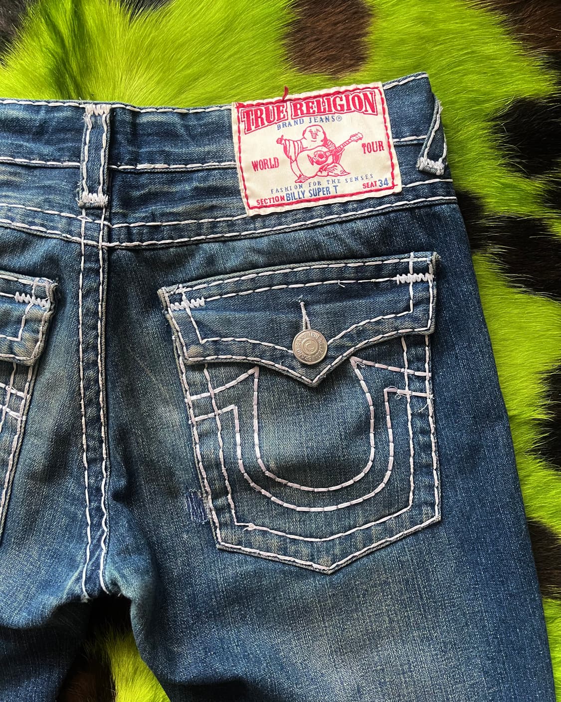 90-00s True Religion BILLY SUPER T Jeans 상품이미지8